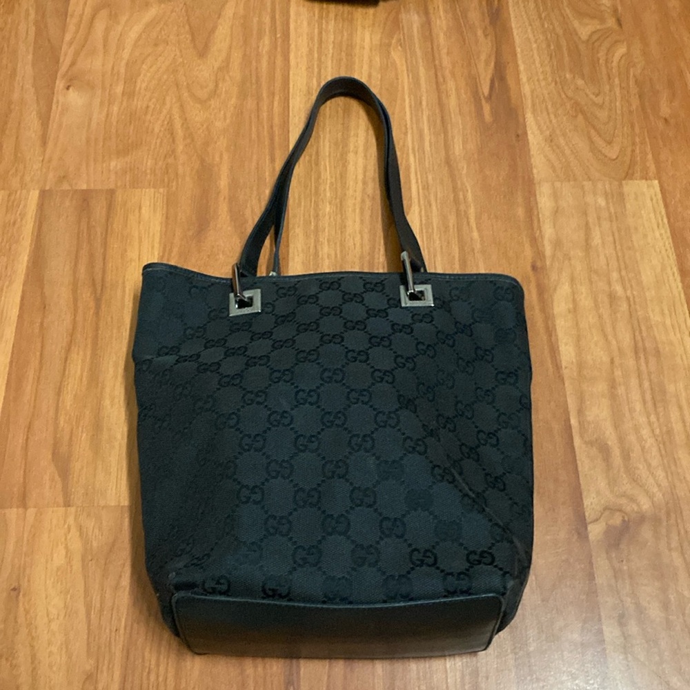 ❤️ Gucci Logo Tote Bag with Logo Dust Bag